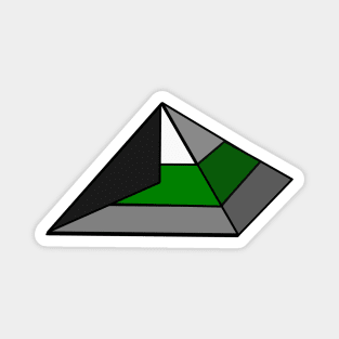 Pyramid Pride Magnet