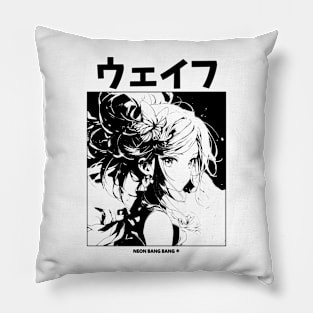 Anime Girl Japan Streetwear Manga Aesthetic Pillow