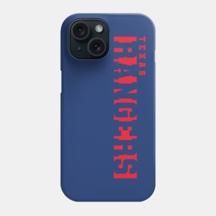 Rangers Texas Phone Case