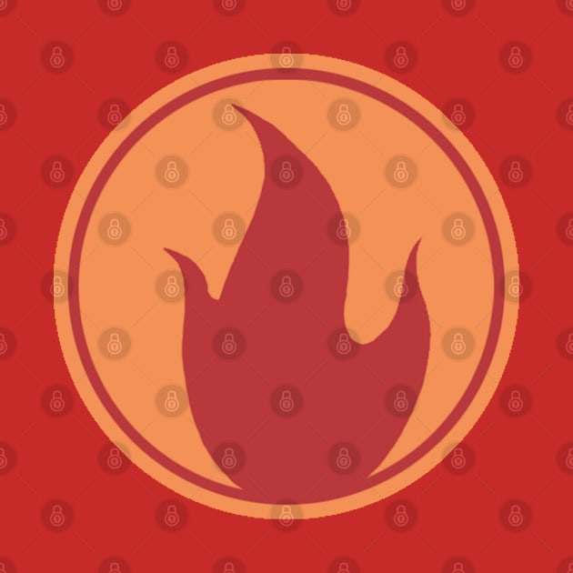 Team Fortress 2 - Red Pyro Emblem by Reds94