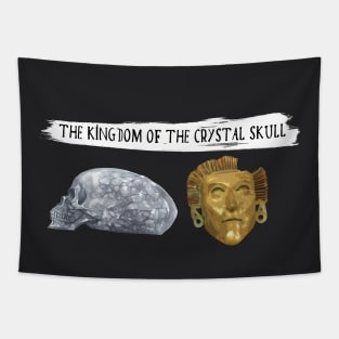 Crystal Skull Artifacts Tapestry