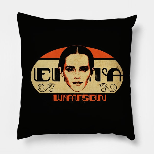 Vintage Emma W. Pillow by CTShirts