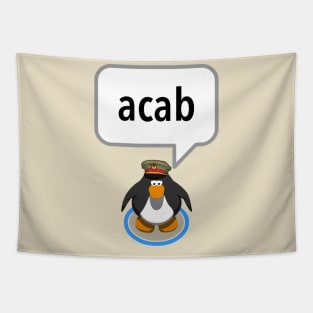 ACAB - Club Penguin Tapestry