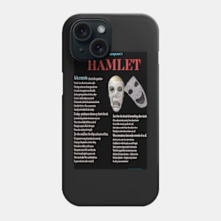 Hamlet To Be or Not To Be Phone Case