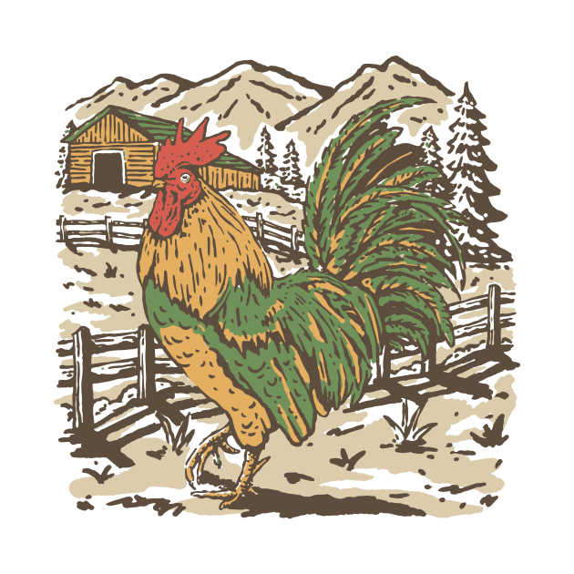 Rooster by AlexStudio