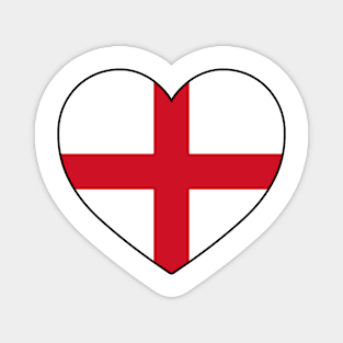 Heart - England _098 Magnet