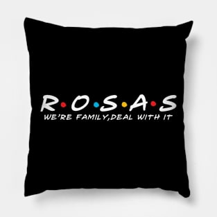 The Rosas Family Rosas Surname Rosas Last name Pillow