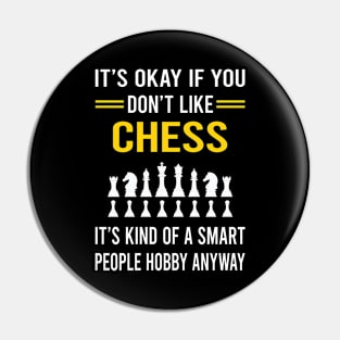 Smart People Hobby Chess Pin