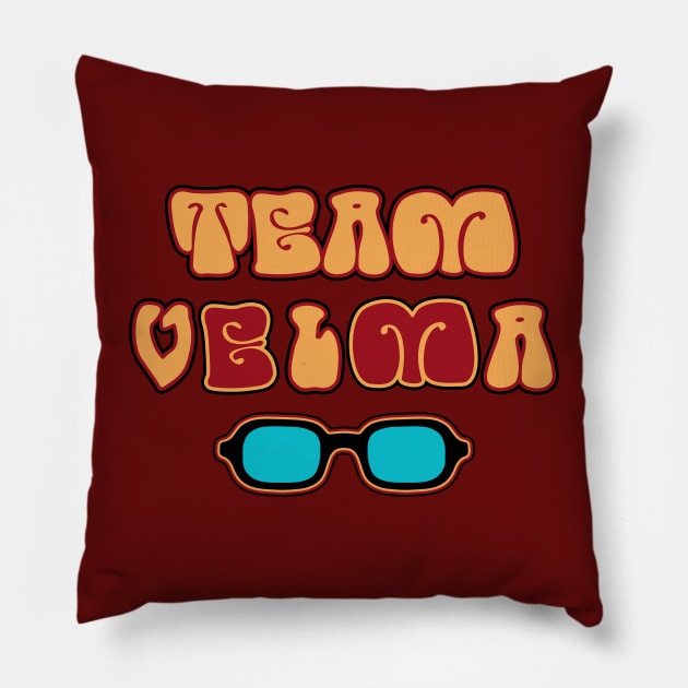 Team Velma Pillow by Scar