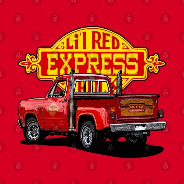 Lil' Red Express 1978 Retro by Niko Neon