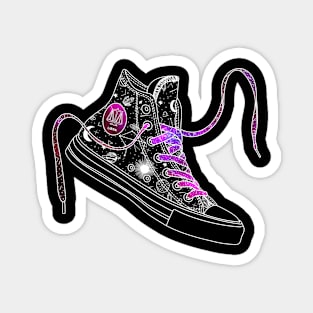 Libra high tops - Space laces Magnet