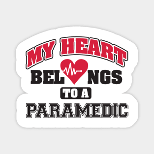 My heart belongs to a paramedic Magnet