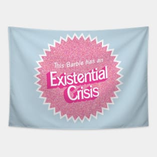 Barbie with Existential Crisis Tapestry