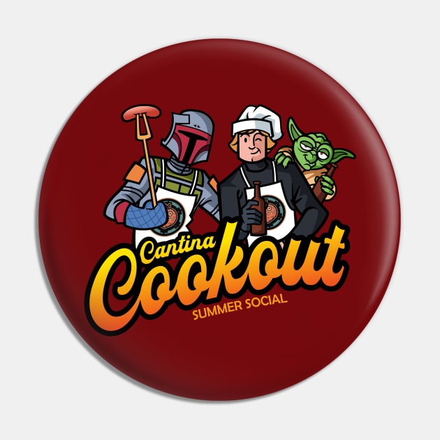 GASWC Cantina Cookout Summer Social Pin by GASWC