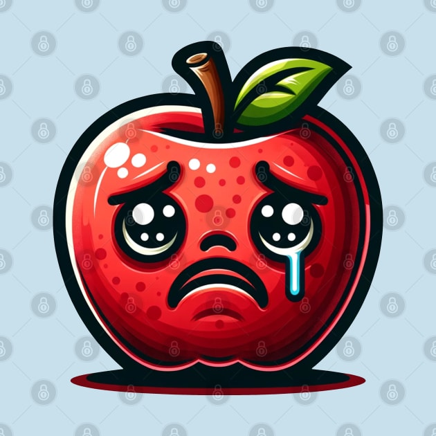 sad apple by Ferdi Everywhere