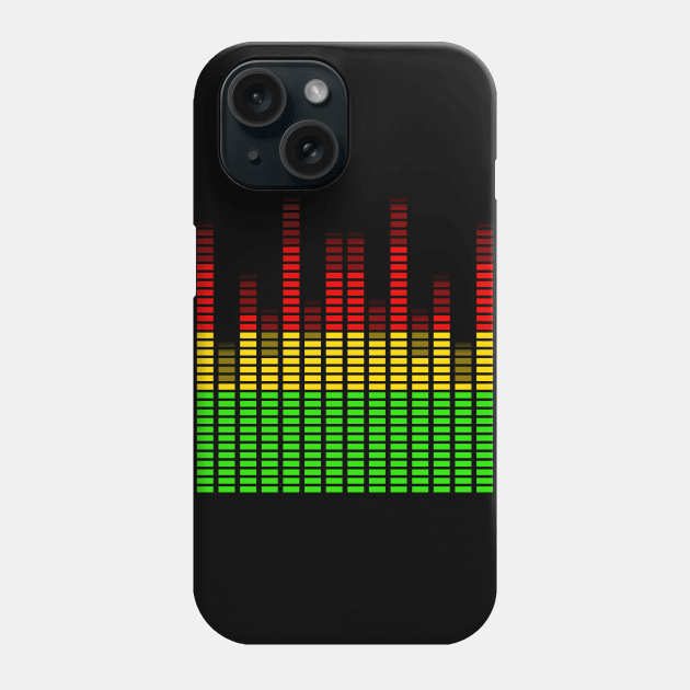 Equalizer Phone Case by SiSuSiSu