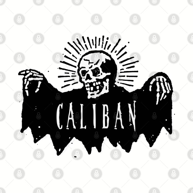 caliban skeleton skull by cenceremet