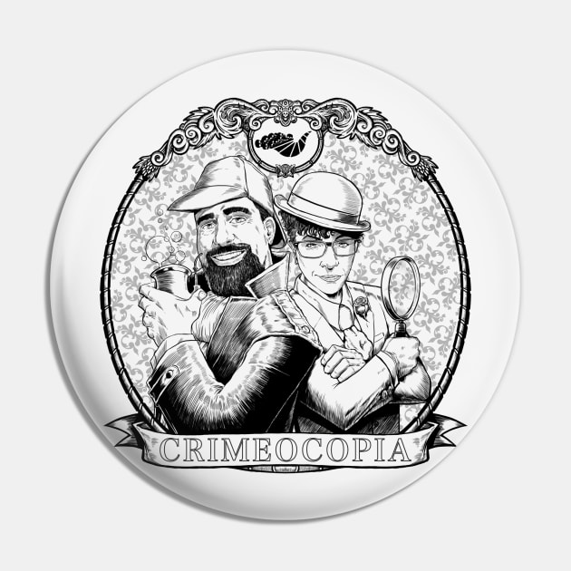 GQ Holmes & Watson Pin by CrimeOcopia