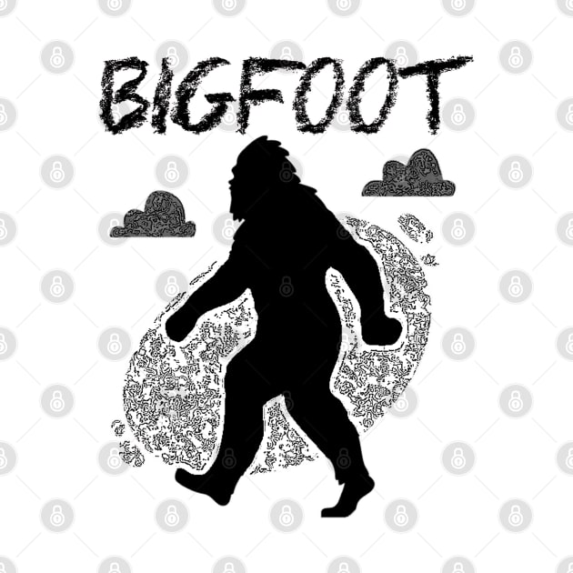 Pop Art Design Bigfoot by thexsurgent