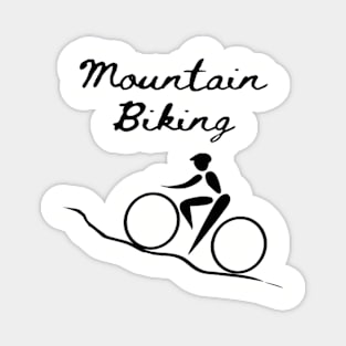 Mountain Cycling Magnet