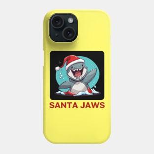 Santa Jaws | Santa Claus Pun Phone Case