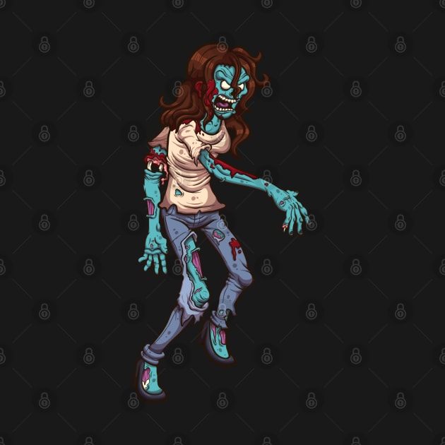 Walking Zombie by TheMaskedTooner