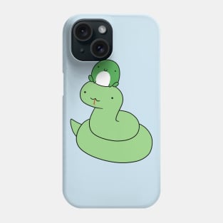 Snake and Little Frog Phone Case