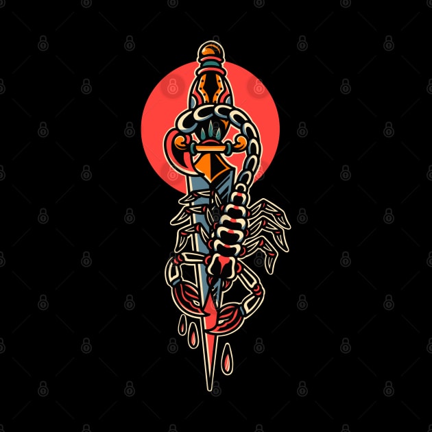 Scorpion Knife by ILLUSTRA.13