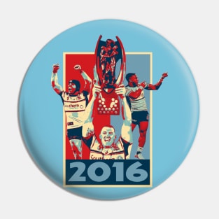 Retro Footy Moments - Cronulla Sharks - PREMIERS 2016 Pin