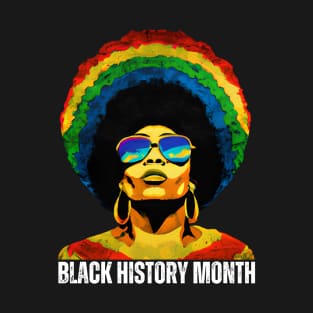 Black History Month Woman T-Shirt