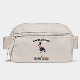 In a World Full of Pink Flamingos, Be a Punk Flamingo Bag