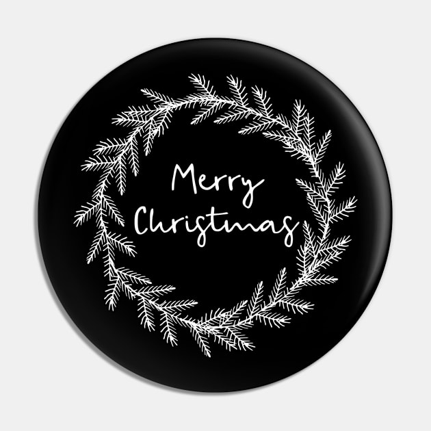 Merry Christmas Pin by WordFandom