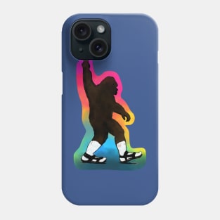 Sasquatch rockin' socks and sandals. Phone Case