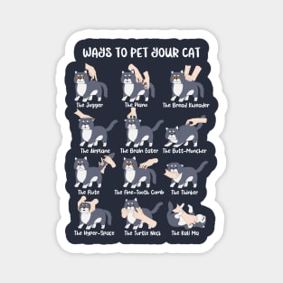 Ways To Pet Your Cat Magnet