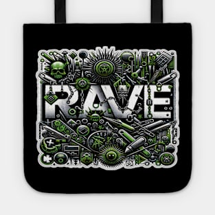 Rave | Rave Party | Futur Rave #A1 Tote