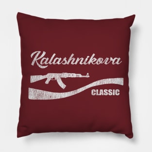 Vintage Kalashnikov AK47 Pillow