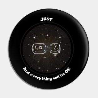 CTRL+Z: The Geek's Magic Undo Button Pin