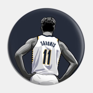 Domantas Sabonis Vector Standing Pin