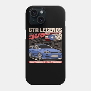 Nissan Skyline GTR 34 Phone Case