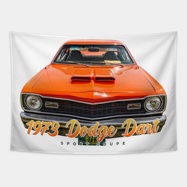 1973 Dodge Dart Sport Coupe Tapestry by Gestalt Imagery