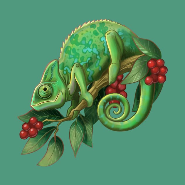 Cute Chameleon by solrey