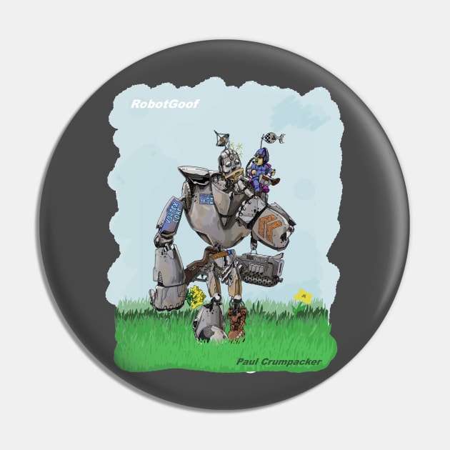 RobotGoof Pin by IggyMonster