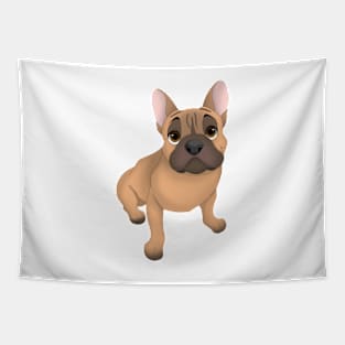 Fawn French Bulldog Tapestry