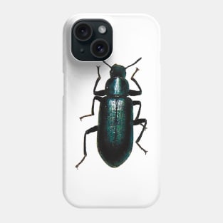 Black False Mealworm Beetle Phone Case