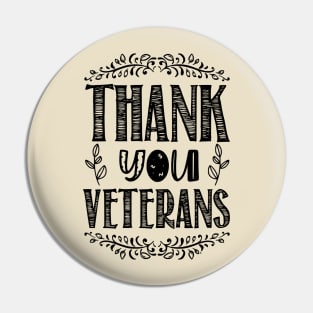 Veterans Day - Thank you Veterans ! Pin