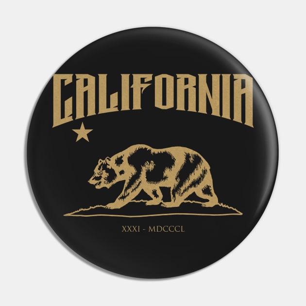 California Pin by STUFFnTHINGS