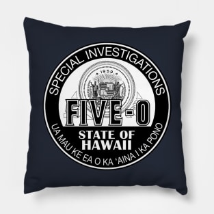 Hawaii Five-O Special Investigator Shield Pillow