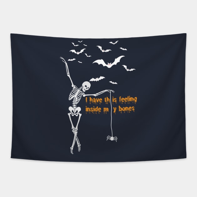 BONE BREAKING DANCER Tapestry by since1984