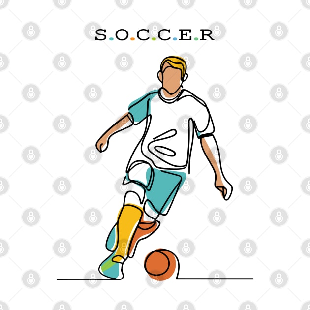 Soccer Sport by Fashioned by You, Created by Me A.zed