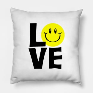 Love and smile Pillow